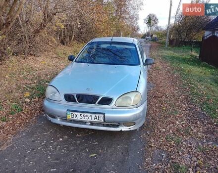 Сірий Деу Ланос, об'ємом двигуна 1.5 л та пробігом 185 тис. км за 1200 $, фото 1 на Automoto.ua