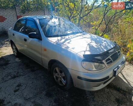 Сірий Деу Ланос, об'ємом двигуна 1.6 л та пробігом 220 тис. км за 1700 $, фото 1 на Automoto.ua