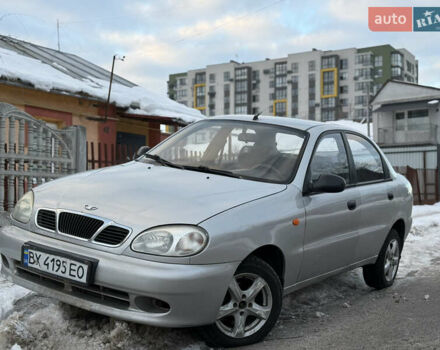 Серый Дэу Ланос, объемом двигателя 1.5 л и пробегом 199 тыс. км за 1999 $, фото 1 на Automoto.ua