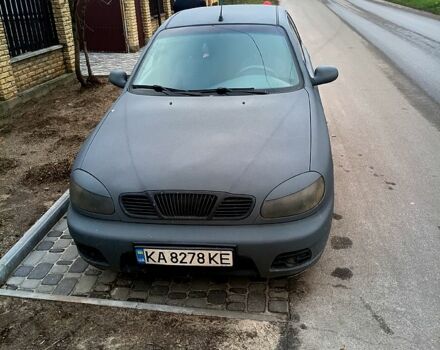 Серый Дэу Ланос, объемом двигателя 1.5 л и пробегом 100 тыс. км за 1800 $, фото 1 на Automoto.ua