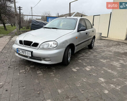 Серый Дэу Ланос, объемом двигателя 1.5 л и пробегом 203 тыс. км за 1750 $, фото 1 на Automoto.ua