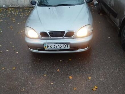 Серый Дэу Ланос, объемом двигателя 1.5 л и пробегом 201 тыс. км за 3500 $, фото 1 на Automoto.ua