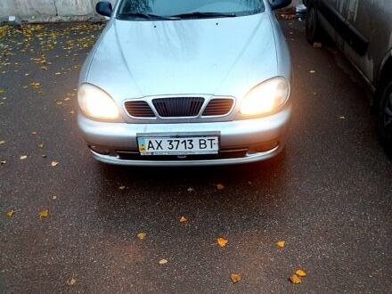 Серый Дэу Ланос, объемом двигателя 1.5 л и пробегом 201 тыс. км за 3500 $, фото 1 на Automoto.ua