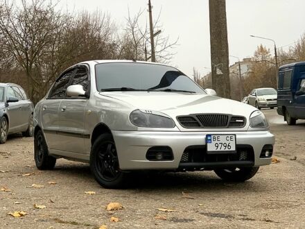 Серый Дэу Ланос, объемом двигателя 1.5 л и пробегом 384 тыс. км за 2999 $, фото 1 на Automoto.ua