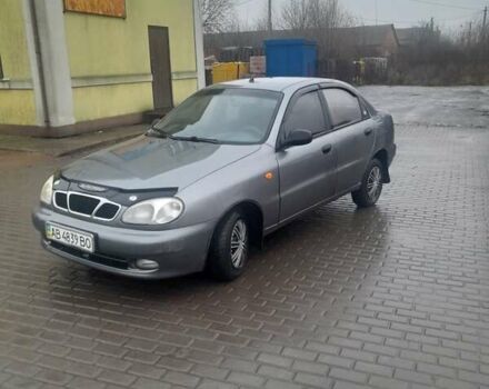 Серый Дэу Ланос, объемом двигателя 1.5 л и пробегом 235 тыс. км за 1950 $, фото 1 на Automoto.ua