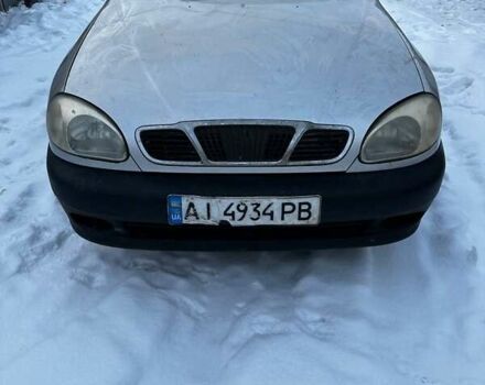 Серый Дэу Ланос, объемом двигателя 1.5 л и пробегом 356 тыс. км за 1599 $, фото 1 на Automoto.ua