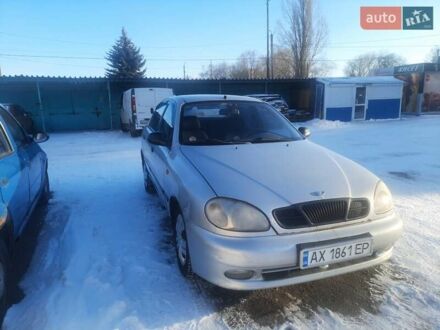Дэу Ланос 2007 в Первомайском на Automoto.ua Серый Дэу Ланос, объемом двигателя 1.5 л и пробегом 314 тыс. км за 2100 $, фото 1 на Automoto.ua
