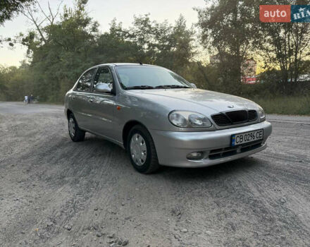 Сірий Деу Ланос, об'ємом двигуна 1.5 л та пробігом 250 тис. км за 2150 $, фото 1 на Automoto.ua