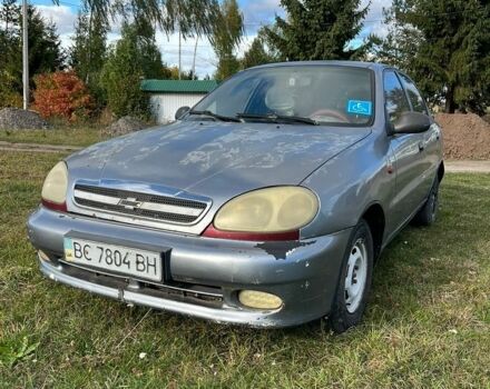 Сірий Деу Ланос, об'ємом двигуна 1.5 л та пробігом 185 тис. км за 800 $, фото 1 на Automoto.ua