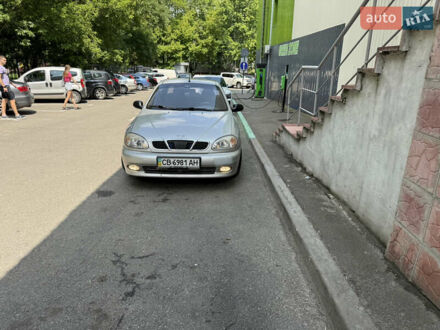 Серый Дэу Ланос, объемом двигателя 1.6 л и пробегом 86 тыс. км за 3000 $, фото 1 на Automoto.ua