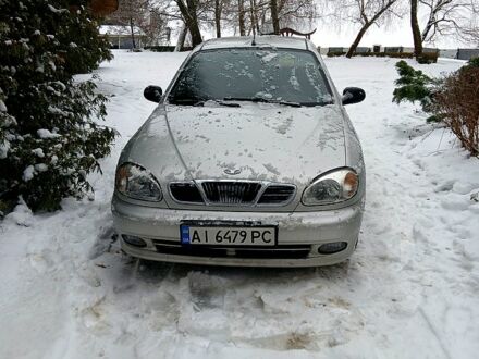 Серый Дэу Ланос, объемом двигателя 1.6 л и пробегом 100 тыс. км за 4200 $, фото 1 на Automoto.ua