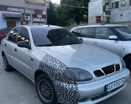 Сірий Деу Ланос, об'ємом двигуна 1.5 л та пробігом 218 тис. км за 1300 $, фото 1 на Automoto.ua