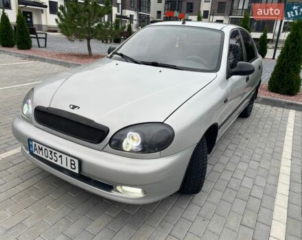 Сірий Деу Ланос, об'ємом двигуна 1.5 л та пробігом 241 тис. км за 2400 $, фото 1 на Automoto.ua