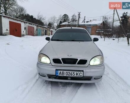 Серый Дэу Ланос, объемом двигателя 1.5 л и пробегом 190 тыс. км за 1950 $, фото 1 на Automoto.ua