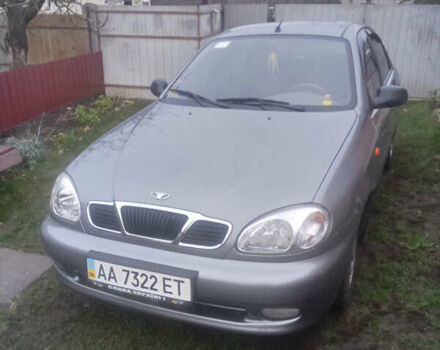 Серый Дэу Ланос, объемом двигателя 1.5 л и пробегом 50 тыс. км за 3200 $, фото 1 на Automoto.ua