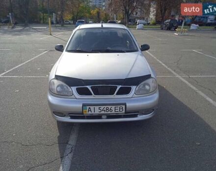 Серый Дэу Ланос, объемом двигателя 1.5 л и пробегом 318 тыс. км за 2000 $, фото 1 на Automoto.ua