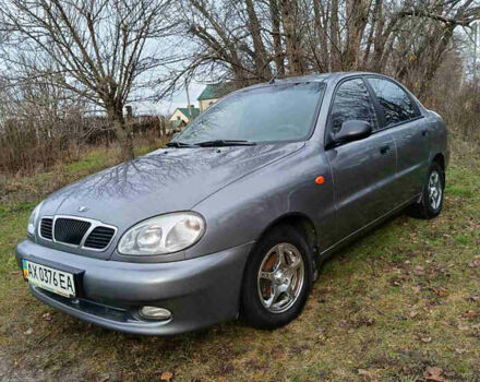 Серый Дэу Ланос, объемом двигателя 1.5 л и пробегом 114 тыс. км за 2950 $, фото 1 на Automoto.ua