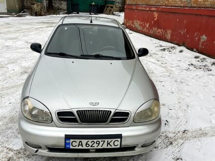 Сірий Деу Ланос, об'ємом двигуна 1.5 л та пробігом 216 тис. км за 1700 $, фото 1 на Automoto.ua