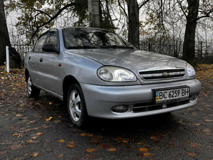 Серый Дэу Ланос, объемом двигателя 1.5 л и пробегом 200 тыс. км за 1600 $, фото 1 на Automoto.ua