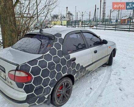 Сірий Деу Ланос, об'ємом двигуна 1.39 л та пробігом 160 тис. км за 714 $, фото 1 на Automoto.ua