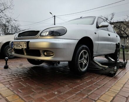 Серый Дэу Ланос, объемом двигателя 1.4 л и пробегом 130 тыс. км за 2300 $, фото 1 на Automoto.ua