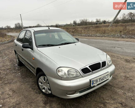 Серый Дэу Ланос, объемом двигателя 1.5 л и пробегом 202 тыс. км за 2100 $, фото 1 на Automoto.ua