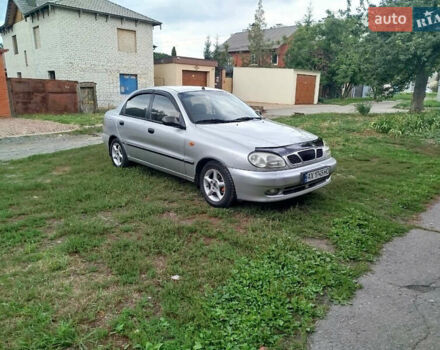 Сірий Деу Ланос, об'ємом двигуна 1.5 л та пробігом 212 тис. км за 2400 $, фото 1 на Automoto.ua