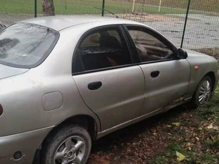 Серый Дэу Ланос, объемом двигателя 1.4 л и пробегом 210 тыс. км за 1100 $, фото 1 на Automoto.ua