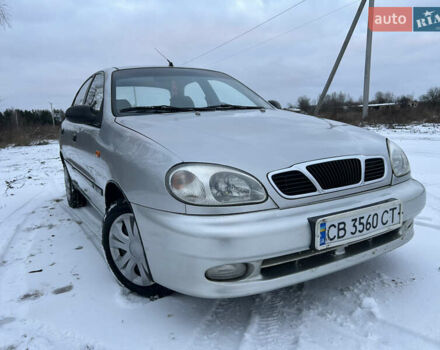 Сірий Деу Ланос, об'ємом двигуна 1.5 л та пробігом 203 тис. км за 2100 $, фото 1 на Automoto.ua