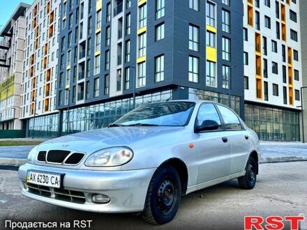 Сірий Деу Ланос, об'ємом двигуна 1.5 л та пробігом 163 тис. км за 1999 $, фото 1 на Automoto.ua