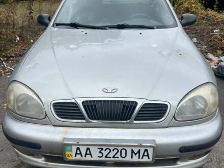 Сірий Деу Ланос, об'ємом двигуна 1.5 л та пробігом 220 тис. км за 1100 $, фото 1 на Automoto.ua