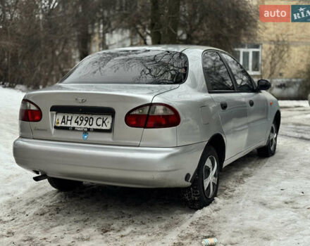 Серый Дэу Ланос, объемом двигателя 1.5 л и пробегом 222 тыс. км за 1600 $, фото 1 на Automoto.ua