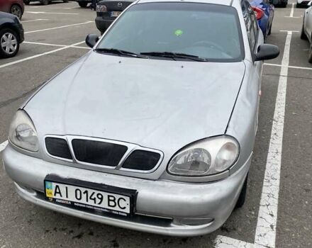 Серый Дэу Ланос, объемом двигателя 1.5 л и пробегом 401 тыс. км за 1500 $, фото 1 на Automoto.ua