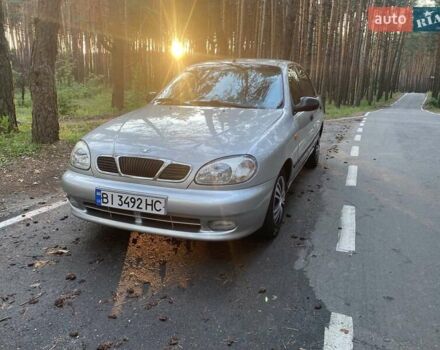 Серый Дэу Ланос, объемом двигателя 1.5 л и пробегом 300 тыс. км за 2950 $, фото 1 на Automoto.ua