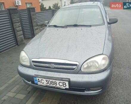 Серый Дэу Ланос, объемом двигателя 1.5 л и пробегом 250 тыс. км за 2100 $, фото 1 на Automoto.ua