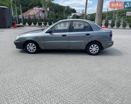Сірий Деу Ланос, об'ємом двигуна 1.5 л та пробігом 217 тис. км за 1400 $, фото 1 на Automoto.ua