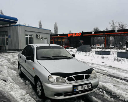 Серый Дэу Ланос, объемом двигателя 1.5 л и пробегом 200 тыс. км за 2150 $, фото 1 на Automoto.ua