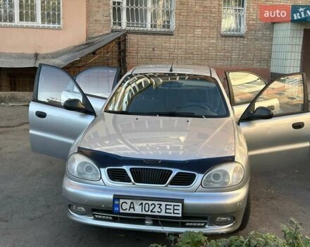 Серый Дэу Ланос, объемом двигателя 1.5 л и пробегом 240 тыс. км за 3400 $, фото 1 на Automoto.ua