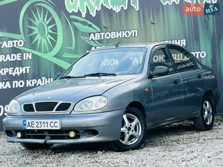 Серый Дэу Ланос, объемом двигателя 1.5 л и пробегом 221 тыс. км за 1850 $, фото 1 на Automoto.ua