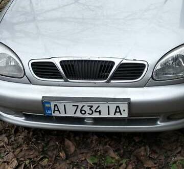 Серый Дэу Ланос, объемом двигателя 1.5 л и пробегом 280 тыс. км за 2000 $, фото 1 на Automoto.ua