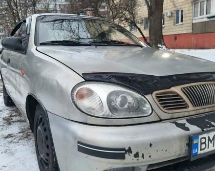 Сірий Деу Ланос, об'ємом двигуна 1.5 л та пробігом 312 тис. км за 1200 $, фото 1 на Automoto.ua