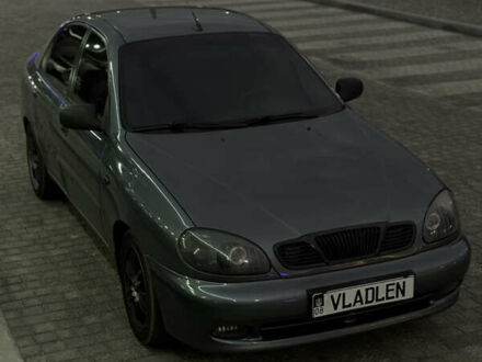 Серый Дэу Ланос, объемом двигателя 1.5 л и пробегом 230 тыс. км за 3500 $, фото 1 на Automoto.ua