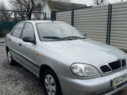 Серый Дэу Ланос, объемом двигателя 1.5 л и пробегом 304 тыс. км за 2500 $, фото 1 на Automoto.ua