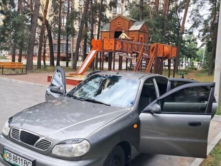 Серый Дэу Ланос, объемом двигателя 1.5 л и пробегом 147 тыс. км за 2900 $, фото 1 на Automoto.ua