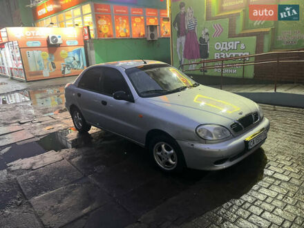 Серый Дэу Ланос, объемом двигателя 1.39 л и пробегом 185 тыс. км за 1500 $, фото 1 на Automoto.ua