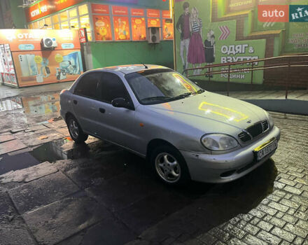 Сірий Деу Ланос, об'ємом двигуна 1.39 л та пробігом 185 тис. км за 1500 $, фото 1 на Automoto.ua