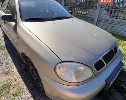 Сірий Деу Ланос, об'ємом двигуна 1.4 л та пробігом 165 тис. км за 1600 $, фото 1 на Automoto.ua