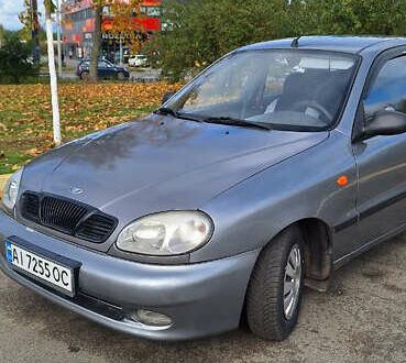 Серый Дэу Ланос, объемом двигателя 1.5 л и пробегом 189 тыс. км за 2600 $, фото 1 на Automoto.ua