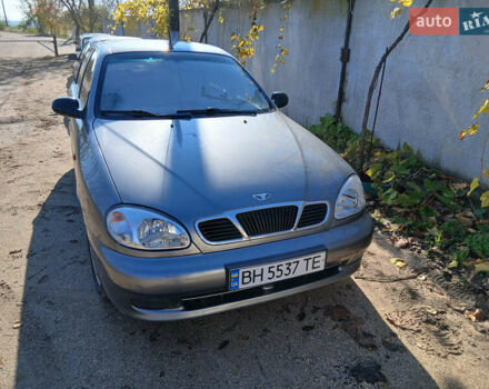 Серый Дэу Ланос, объемом двигателя 1.5 л и пробегом 158 тыс. км за 2900 $, фото 1 на Automoto.ua