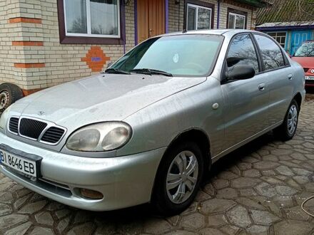 Сірий Деу Ланос, об'ємом двигуна 1.6 л та пробігом 223 тис. км за 1950 $, фото 1 на Automoto.ua